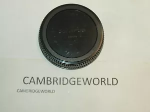 OLYMPUS OM REAR LENS CAP ORIGINAL GENUINE OLYMPUS BRAND MADE in JAPAN - Picture 1 of 1