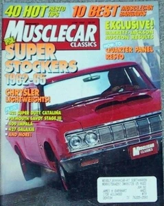 MUSCLECAR CLASSICS 1992 JUNE - S/S DRAGS, LT. WTS. - Imagen 1 de 1