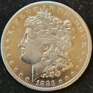 1883-S LIGHTLY CIRCULATED PL MORGAN SILVER DOLLAR - Picture 1 of 2