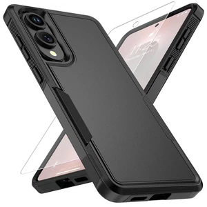 Vinve for Samsung Galaxy S25 Edge Case with HD Screen Protector, 10 FT Milita... - Picture 1 of 6