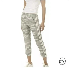 NWOT! MOTHER • The Shaker Chop Crop Fray in Desert Print • SZ 25 • Retail $218 - Picture 1 of 18
