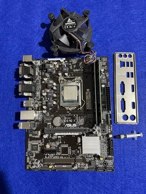 Scheda Madre ASUS H110M-C/ CPU Intel I3 6100 8Gb Ddr4 - Immagine 1 di 4