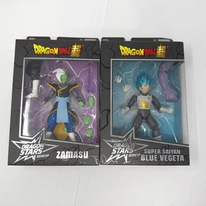 Dragon Ball Super Stars Series 4 Zamasu & Super Saiyan Blue Vegeta Figures - Picture 1 of 8