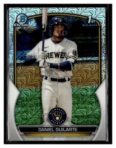 2023 Bowman #BCP-21 Daniel Guilarte Chrome Prospects Mojo Refractors - Picture 1 of 2