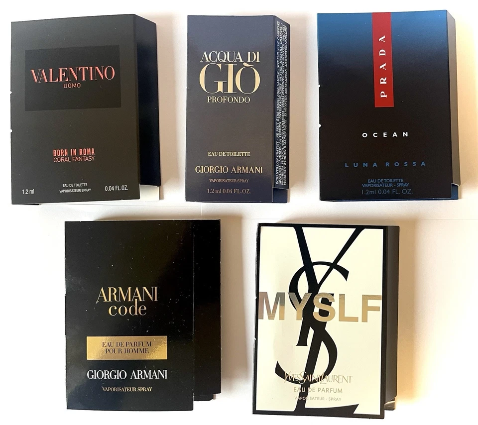 VALENTINO Joblot 5 High Perfume Men's 5.8ml MINI SPRAY