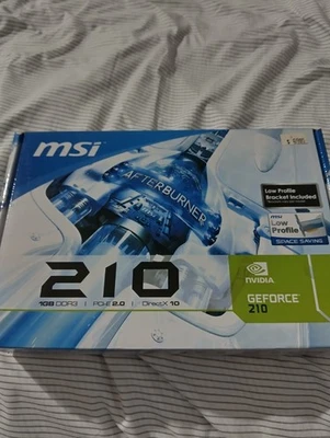 Tarjeta de gráficos Nvidia GeForce 210 Express 2.0 1024 MB DDR3 PCI usada Foto 1 de 4