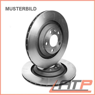 2x BRAKE DISCS VENTILATED Ø310 FRONT FOR VW POLO 9N + SALOON 1.2-1.9 - Image 1 of 2