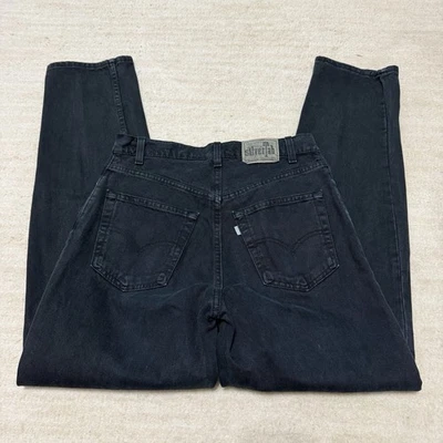 Pantalones de mezclilla sueltos vintage de los 90’s Levi’s plateados negros para hombre 32x32 grunge skater Foto 1 de 4