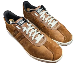Men Sz 11 ~ Adidas™ AdiCross II Leather Spikeless Golf 'Fauna, Velvet Brown' - Picture 1 of 20
