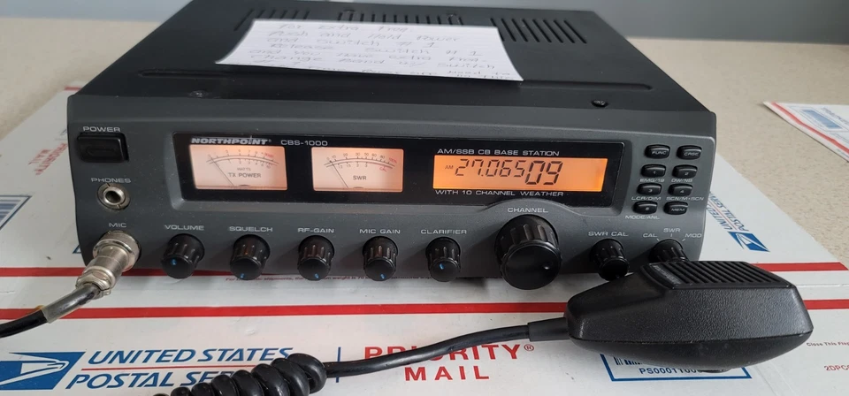 CB BASE RADIO NORTHPOINT CBS 1000 AM SSB - Image 1 of 4