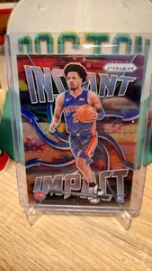 2021-22 Panini Prizm Cade Cunningham Rookie Card Instant Impact Silver Prizm - Bild 1 von 2