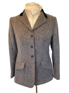 Blaues Tweed Show Sakko Damen Größe 36".    Ref S22 - Bild 1 von 4