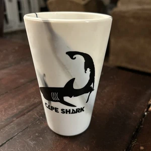 SiliPint Silikon weiß grau Marmor Tasse 16 Unzen - Kaphai Grafik - Bild 1 von 7