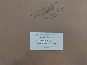 Pentti Sammallahti / The Russian Way Portfolio Signed Limited 1st Edition 1996 - Bild 1 von 5