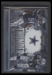 Panini Playoff 2020 #TL-17 Charles Haley/Deion Sanders Thunder & Lightning - Imagen 1 de 2