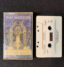 THE MISSION Gods Own Medicine UK Rare Cassette Tape 80s Goth Rock Gothic Music