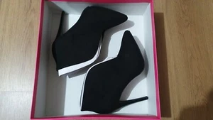 JUSTFAB Brand new Black Heel Boots Women's Size UK 6 - Picture 1 of 4