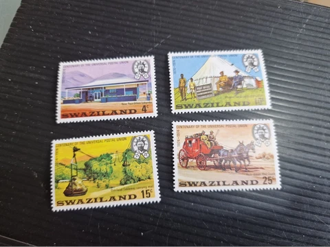SWAZILAND 1974 SG 215-218 CENT OF U.P.U.  MNH Cover
