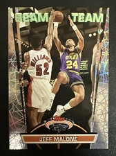 1992-93 Stadium Club Jeff Malone Beam Team #10 Jazz 2 MEMBERS ONLY
