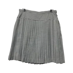 Tommy Hilfiger Pleated Skirt size 10 Houndstooth Pattern Career Office - Picture 1 of 13