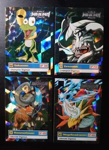 Digimon Tarjeta Coleccionable Serie 2 Villano Holos x4 Casi Nuevo - Imagen 1 de 2