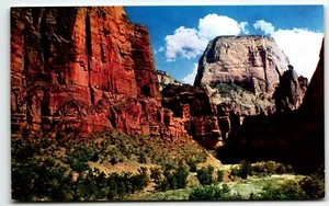 Postcard Great White Throne Zion National Park Utah UT UNP - Picture 1 of 2