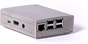 Hochwertiges Gehäuse aus Edelstahl für Raspberry Pi 1B+, 2B, 3B+ !!! wie Neu !!! - Bild 1 von 2