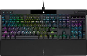 Corsair K70 RGB PRO Wired Mechanical Gaming Keyboard (Cherry MX RGB Red Switches - Picture 1 of 8