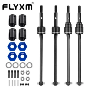 FLYXM Steel Front/Rear Drive Axle Shaft CVD for Traxxas Slash 2WD 1/10 RC Upgrad - Picture 1 of 16