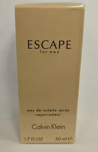 Calvin Klein Escape for Men Eau de Toilette Spray 1.7 OZ - Picture 1 of 2