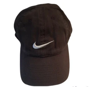 Childs 4-7 Nike Swish Small Dark Gray Ball Cap Hat - Picture 1 of 12