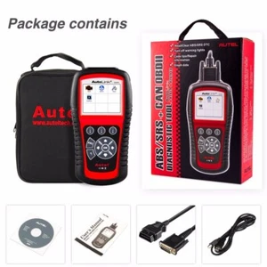 Herramienta de diagnóstico de automóvil Autel AL619 OBD2 escáner automático OBD2 ABS/SRS sistema diagnóstico - Imagen 1 de 10
