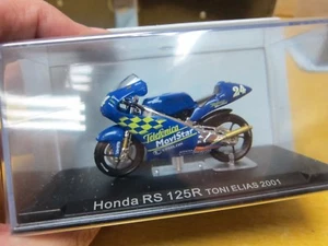 IXO - Motorcycle - Scale 1/24 - Honda RS 125R TONI ELIAS 2001 - Mini Bike - R44 - Picture 1 of 6