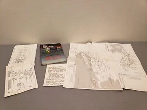Vintage Commodore 64 Flight Simulator II CM-FS2 Manuals & Maps ONLY, No Disks - Picture 1 of 4