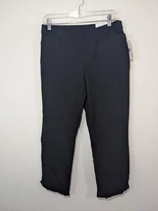 NWT CHRISTOPHER & BANKS Black Petite Modern Fit Ankle Pants Womens Size 8P - Picture 1 of 10