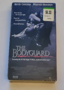 THE BODYGUARD  New Sealed VHS  1992 Costner  Houston   Watermarks - Bild 1 von 2