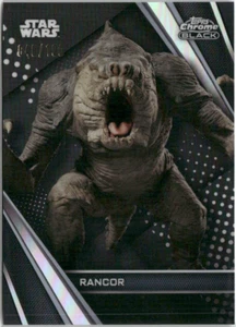 Rancor Topps Chrome Black Starwars 2023 Parallel /199 #45 - Picture 1 of 2