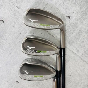 Mizuno SURE DD Wedge 3pcs Set 50°56°60° Flex-W-F EXSAR No Head Cover F/S - Picture 1 of 8