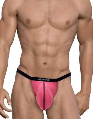 WildmanT Modal Micro Tanga Big Boy Bolsa Rosa Foto 1 de 4