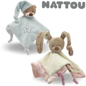 Schmusetuch Kuscheltuch Baby NATTOU Teddy Schnuffeltuch Kinder Kuscheltücher - Bild 1 von 3