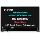 14" do Dell Inspiron 5400 5406 7405 2-w-1 FHD LCD Ekran dotykowy N53K3 2DFYM H4L3