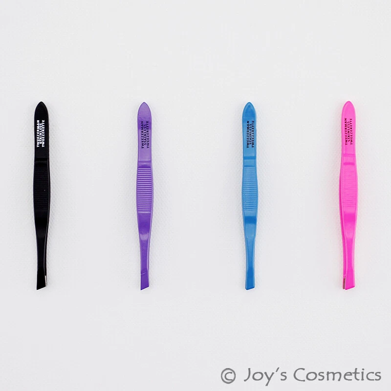 1 TWEEZERMAN Point Slant Tip Tweezerette Tweezers "Pick Your 1 Color"  *Joy's* - Image 1 of 1