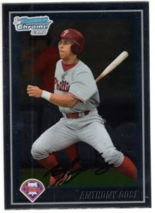 2010 1° Bowman Chrome Prospects BCP-104 Anthony Gose Phillies - Foto 1 di 2
