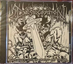 Desecration - Unspeakable Acts Of Cruelty And Torture(CD/2024)CORPSEVOMIT BATHYM - Foto 1 di 1
