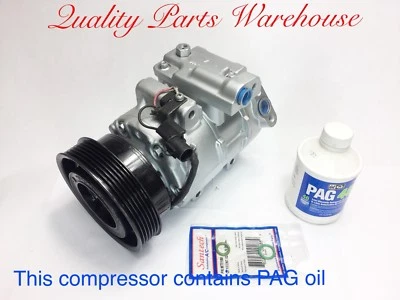 Compresor de aire acondicionado remanufacturado compatible con: Kia Rondo 2007-2008 2,7 L (V6) con garantía Foto 1 de 2