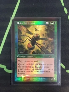 MTG Magic The Gathering Hornet Queen Foil 30th Promo French Exclusive Commander - Picture 1 of 1