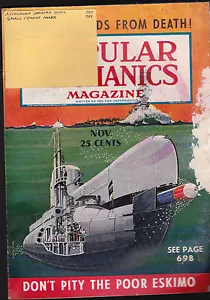 Popular Mechanics Magazine Eskimo Zoo Animals Weather Stations November 1938 - Picture 1 of 1