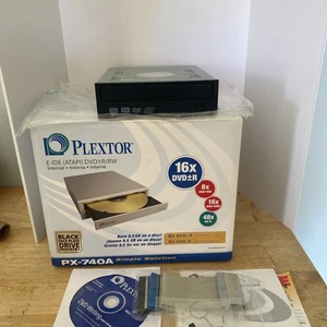 Plextor PX-740A DVD/CD ROM Rewriteable IDE Drive Open Box - Picture 1 of 13