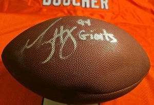 Autographed Wilson NFL Football Signed Unknown Autograph 17 - Picture 1 of 3