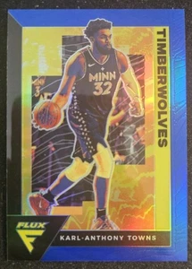 2020-21 Panini Flux - Karl-Anthony Towns #103 Blue Prizm /99 - Picture 1 of 2